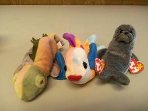 Lot of 3 Beanie Babies