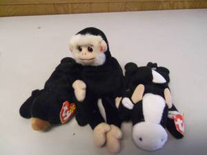 Lot of 3 Beanie Babies