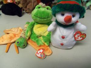 Lot of 3 Beanie Babies