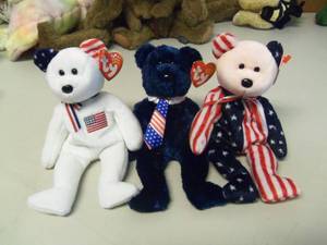 Lot of 3 Beanie Babies