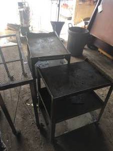 lot 70 image: Lot of Rolling ShopUtility Carts
