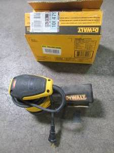 lot 61 image: Dewalt 3 Amp Corded 5 in. Variable Speed Random Orbital Sander, DWE6423 - Used.