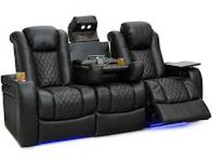 Signature Design by Ashley, Party Time Power Reclining Loveseat, with Console, 3700318 - BRAND NEW - NO RESERVE