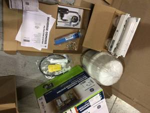 Under Sink Reverse Osmosis Water Filtration System by GE Customer Returns See Pictures&nbsp