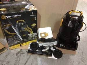 8 gal. HEPA Industrial WetDry Vac with 2-Stage Motor by Vacmaster Customer Returns See Pictures&nbsp