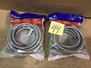 34 in. x 34 in. x 10 ft. Stainless Steel Washing Machine Hose by Eastman Customer Returns See Pictures&nbsp