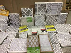 BIG MIX LOT OF FURNACE AIR FILTER Customer Returns See Pictures&nbsp
