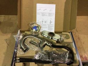 Worth Single Hole 1-Handle Bathroom Faucet in Vibrant Brushed Nickel by KOHLER Customer Returns See Pictures&nbsp
