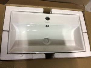 Claire Ceramic Wall Hung Sink in White Customer Returns See Pictures&nbsp