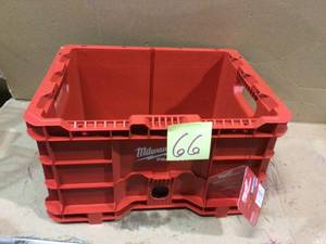 PACKOUT 18.6 in. Tool Storage Crate Bin by Milwaukee Customer Returns See Pictures&nbsp