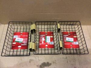 Slat Wall and Track 15 in. Basket by Husky Customer Returns See Pictures&nbsp