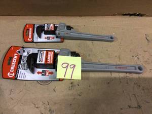 Aluminum Pipe Wrench Combo Set (2-Piece) by Crescent Customer Returns See Pictures&nbsp