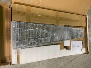 lot 107 image: 42,000 BTU Gold Gas Patio Heater by Hampton Bay Customer Returns See Pictures