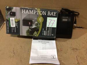 lot 77 image: Low-Voltage 200-Watt Landscape Transformer by Hampton Bay Customer Returns See Pictures