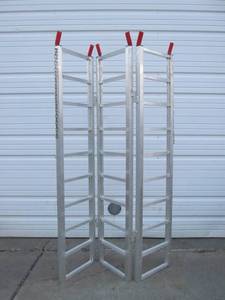 lot 79 image: Heavy Duty TruckTrailer Folding Portable Steel Ramp