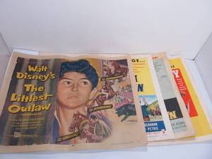 lot 25 image: Lot of 4 Vintage 1950s Movie Posters Westerns etc