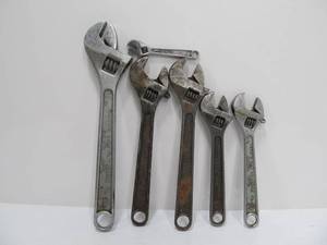 lot 33 image: Lot of 6 Graduating Size Wrenches by Diamond Tool Company - Duluth