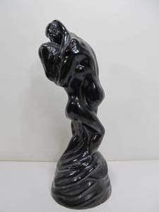 lot 96 image: Vintage Ceramic Romantic Sculpture
