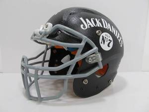 lot 118 image: Awesome JACK DANIELS Whiskey Advertising Custom Display Football Helmet