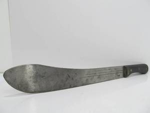 lot 121 image: Large Vintage Robert Mole & Sons Steamer Machete