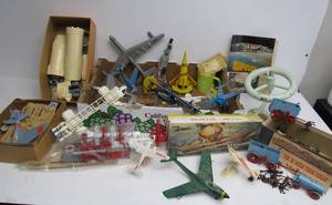lot 161 image: Large Estate Lot of Mostly Completed Vintage Models