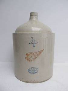 lot 174 image: Excellent RED WING 4-Gallon Stoneware Jug