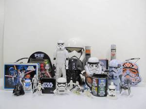 lot 201 image: Nice Lot of STAR WARS Strom Trooper Toys & Collectibles