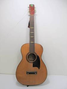 lot 217 image: Vintage 1960s Era Sears Roebuck Model 319 Acoustic Parlor Size Guitar