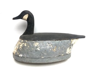 lot 360 image: Large Old Vintage Canada Goose Decoy