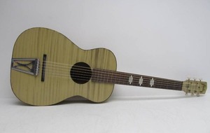 lot 266 image: Nice Vintage 1950s Era STELLA Model H928 Acoustic Parlor Guitar