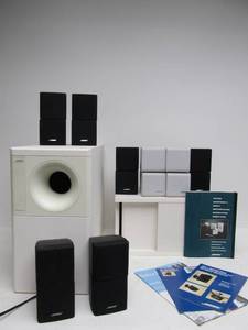 lot 275 image: Working BOSE Acoustimass 3 Series II Speaker System