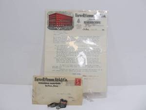 lot 241 image: Antique Letter From Farwell, Ozmun, Kirk in Saint Paul Regarding Change in Gun Order