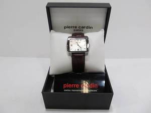 lot 243 image: Nice Working Pierre Cardin Mens Swiss Watch wBox