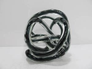 lot 312 image: Hand Blown Abstract Art Glass Sculpture