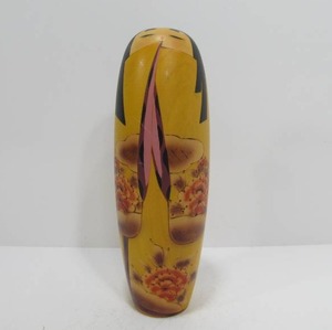 lot 318 image: Hand Painted Signed Japanese Wood Doll