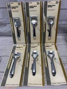 lot 37 image: Lot of 6 New Hand Held Skiver Made in USA Tools (These sell for $12.95 each online)