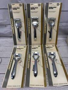 lot 45 image: Lot of 6 New Hand Held Skiver Made in USA Tools (These sell for $12.95 each online)