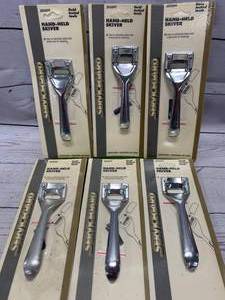 lot 77 image: Lot of 6 New Hand Held Skiver Made in USA Tools (These sell for $12.95 each online)