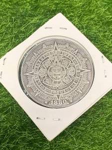 Unique Aztec Calendar Coin