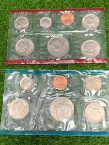 Lot of 2 1980 Uncirculated Coin Sets
