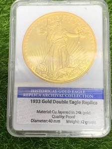 1933 Replica Gold Plated Coin