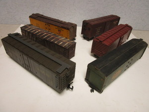 lot 203 image: VINTAGE O GAUGE BOXCARS, INCLUDING DAIRY REEFERS, WESTBROOK MFG., SCRATCH-BUILT