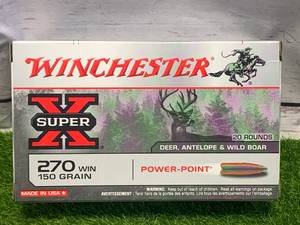 lot 21 image: 20 Rounds 270 Win Ammo Ammunition