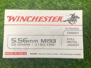 lot 24 image: 20 Rounds 5.56 Ammo Ammunition