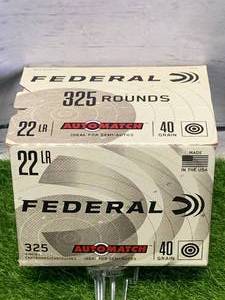lot 38 image: 325 Rounds .22 Ammo Ammunition