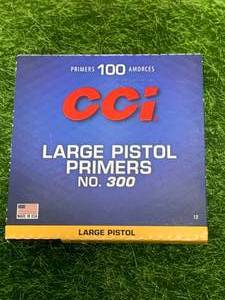 lot 72 image: 100ea Large Pistol Primers (no shipping)
