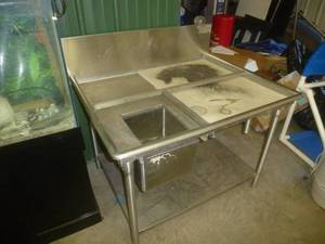 lot 7 image: Eagle Stainless Steel Sink NFS