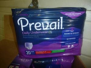 lot 34 image: Prevail Adult Diapers