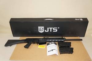 lot 9 image: Unfired JTS M12AK-T1 Semi-Auto 12 Gauge Shotgun