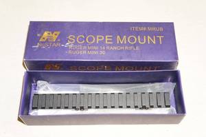 lot 29 image: NcStar Scope Mount for Ruger Mini 14 or Mini 30
